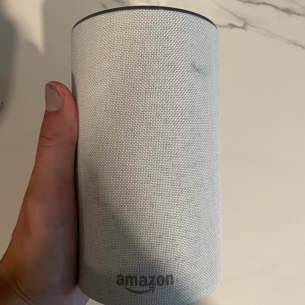 White Amazon Alexa - Picture 3 of 4